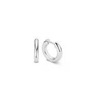 Ti Sento Classic Silver Hoop Earrings - 18mm image