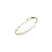Yellow Gold Rectangular Bangle image