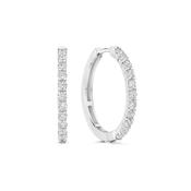 Ti Sento CZ Hoop Earring - 21mm image