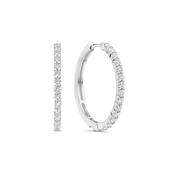 Ti Sento CZ Hoop Earrings - 25mm image