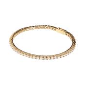 Bronzallure Golden CZ Tennis Bracelet image