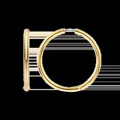 Ti Sento Gold Hoop Earrings - 35mm image