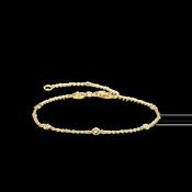 Ti Sento Gold CZ Chain Bracelet image