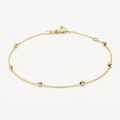 Blush Gold Bead Chain Bracelet