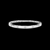 Ti Sento Silver CZ Dot Bangle image