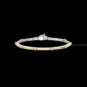 Ti Sento Gold Dot Dash Bracelet image