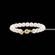 Ti Sento Icon Pearl Bracelet - Gold image
