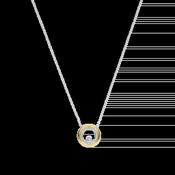 Ti Sento Double Circle Zirconia Necklace image