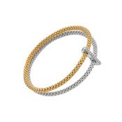 Fope Prima Flex'it Double Bracelet - Two-Tone image