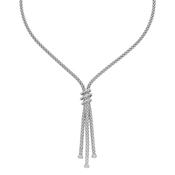 Fope Prima Lariat Necklace with Diamond Bar Slider image
