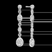 Ti Sento Oval Zirconia Drop Earrings image