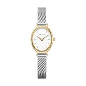 Bering Classic Petite Oval Mesh Watch - Two-Tone