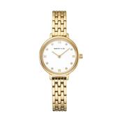 Bering Classic Demi Roman Numeral Link Watch - Gold