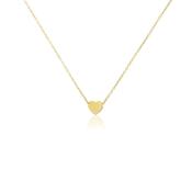 Yellow Gold Small Heart Necklace