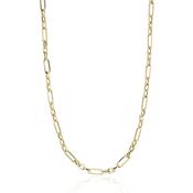 9ct. Yellow Gold Alternate Links Necklace image