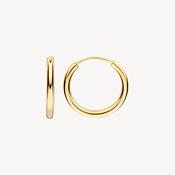 Blush 14ct. Gold Hoop Earrings - 16mm image