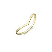 Yellow Gold V Bangle image
