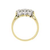 Versailles - 18ct. Yellow Gold 3-Stone Diamond Engagement Ring - 0.67cts / M.5