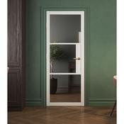  3P White Clear Glazed Door image