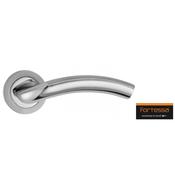  Fortessa Milan Satin Polished Chrome Door Handle Set image