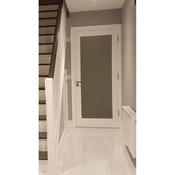 Cheshire Primed Shaker Frosted Glass Door image