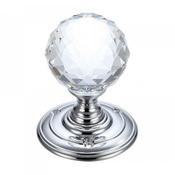 Zoo Hardware FB301 Facetted Glass Mortise Door Knob image