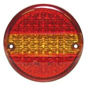LED LAMP COMBI 12V 3 FUNCTION ROUND REAR
