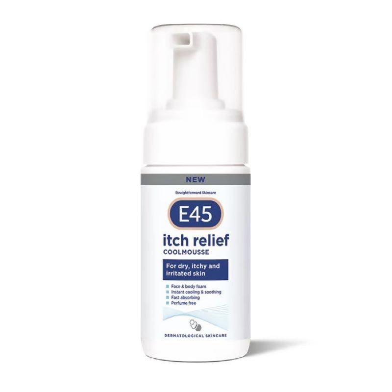 E45 Itch Relief Coolmousse 150ml - Cooling, Soothing, Fast absorbing, Skin Relief