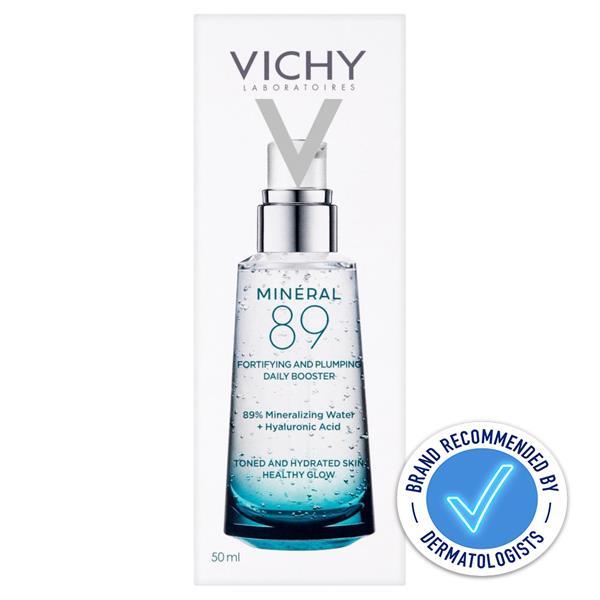 Vichy Mineral 89 Eyes Eye Gel 15ml - Hydrates, Brightens, Reduces Dark Circles & Fine Lines