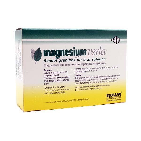 Magnesium Verla 5mmol Granules for Oral Solution