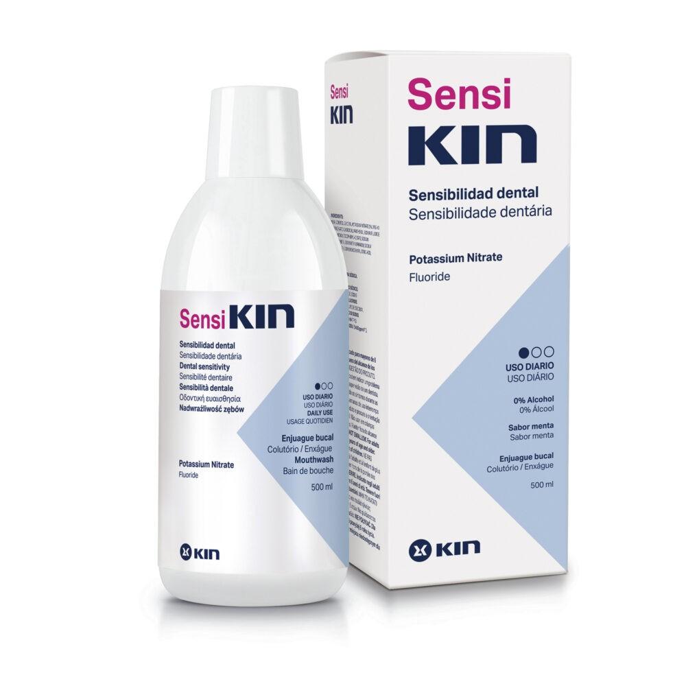 Sensi Kin Mouthwash for Dental Sensitivity - 250ml, Potassium Nitrate, Mint flavour