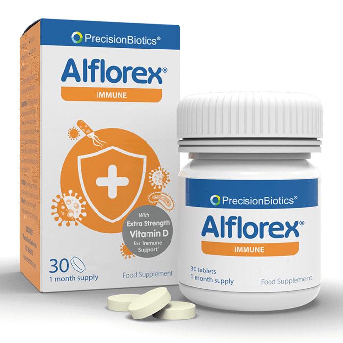 Alflorex Immune Supplement with Vitamin D - 30s - Precision Biotics