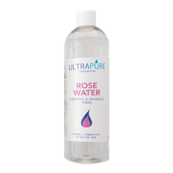 Ultrapure Rose Water Toner 125ml Hydrating Balancing for Normal, Combination, Mature Skin