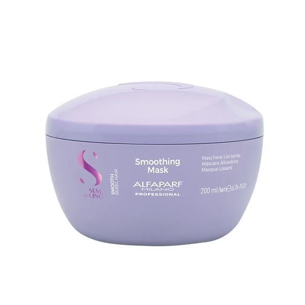 Alfaparf Semi Di Lino Smoothing Mask 200ml - For Unruly Hair