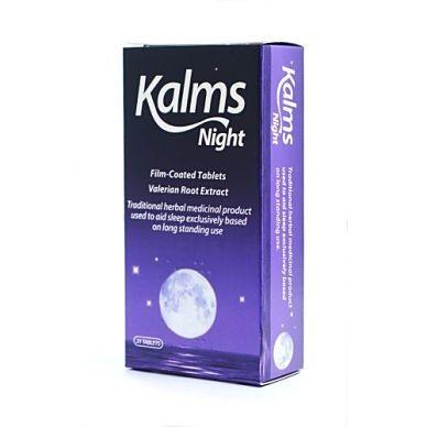 Kalms Night Valerian Root Extract 385mg 28 Tablets for Sleep Disturbances