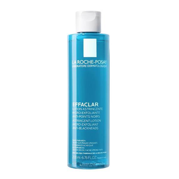 La Roche-Posay Effaclar Toner 200ml for Oily, Acne-Prone Skin. Micro-Exfoliating, Astringent. Anti-Blackheads, Anti-Points Noirs, Paraben-Free