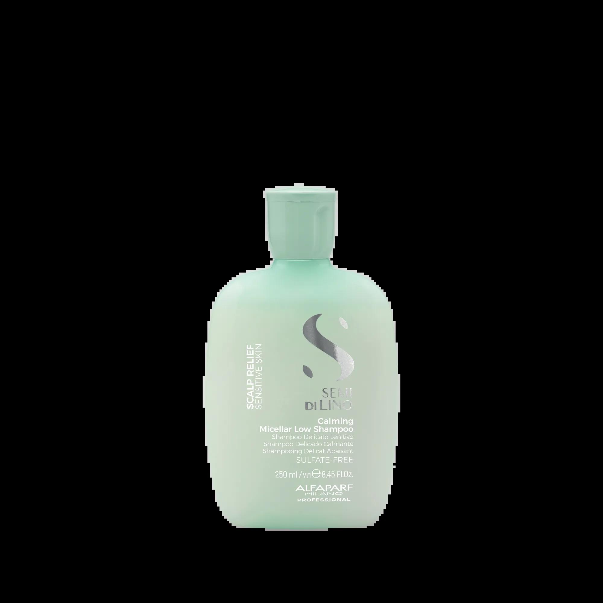 Alfaparf Semi Di Lino Scalp Relief Shampoo Calming Sensitive Skin 250ml Sulfate-Free
