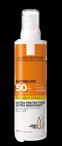 La Roche-Posay Anthelios SPF50+ Body Mist 200ml Ultra-light Invisible mist UVA/UVB protection