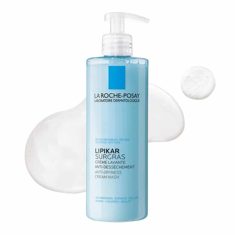 La Roche-Posay Lipikar Surgras Shower Cream 400ml for Sensitive, Dry Skin