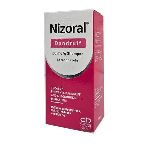 Nizoral Anti-Dandruff Shampoo 100ml Ketoconazole Treats Dandruff, Relieves Scalp Dryness, Flaking, Redness and Itching Dermatologically Tested Fragrance Free
