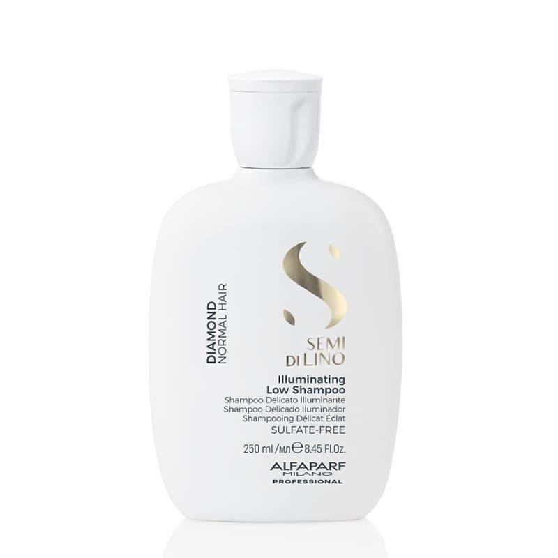 Alfaparf Semi Di Lino Diamond Illuminating Shampoo 250ml Sulfate-Free for Normal Hair
