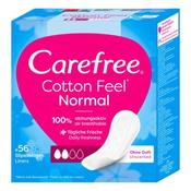 Carefree Cotton Unscented Panty Liners (56 Piece) image