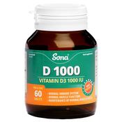 Sona D1000 IU Tablets (60) image