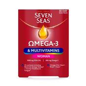 Seven Seas Omega 3 &amp; Multivitamins For Women image
