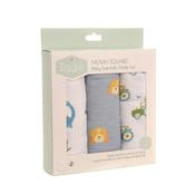 Ziggle Muslin Squares 3pk image