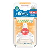 Dr Browns Options+ Teats - 0m+