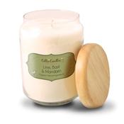 Celtic Candles Large Pop Jar Lime, Basil &amp; Mandarin