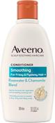 Aveeno Smoothing Rosewater and Chamomile Scalp Soothing Conditioner for Frizzy Hair image
