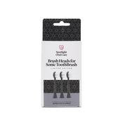 Spotlight Grapite Grey Replacement Sonic Heads 3 Pack