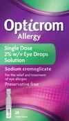 OPTICROM ALLERGY EYE DROPS 20